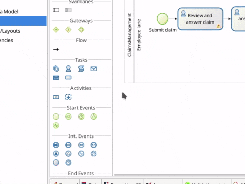 Add and organize lanes