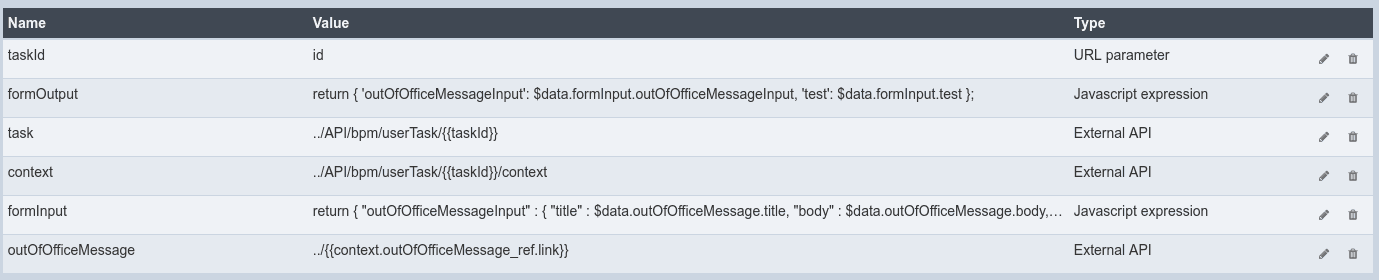 Out of office message - Check email content - mail variables