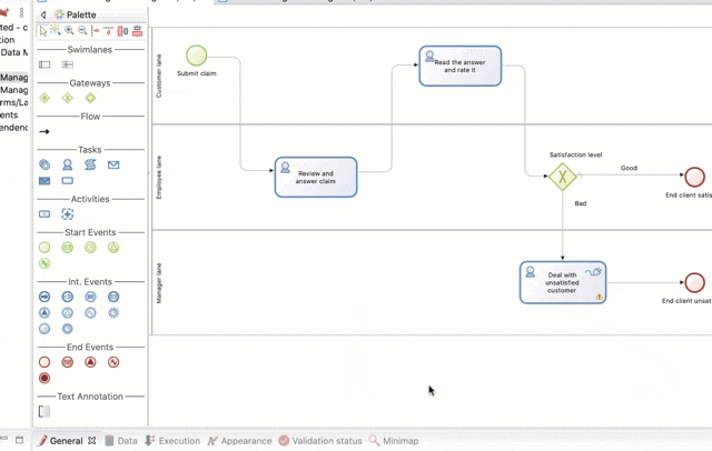 Configure user manager actor filter for manager lane